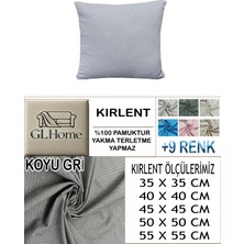 %100 Pamuk Petek 4'lü Kirlent Kılıfı