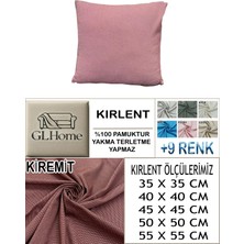 %100 Pamuk Petek 4'lü Kirlent Kılıfı