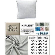 %100 Pamuk Petek 4'lü Kirlent Kılıfı