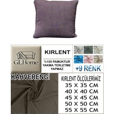 %100 Pamuk Petek 4'lü Kirlent Kılıfı