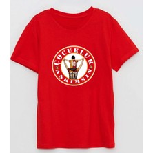 Çocukluk Aşkımsın Baskılı Çocuk Pamuklu Tshirt