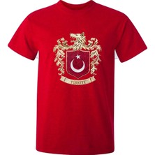 Büyük Bozkurt Çocuk Logo Baskılı  Pamuklu Tişört