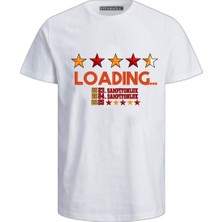 5.yıldız Yükleniyor Baskılı Tshirt