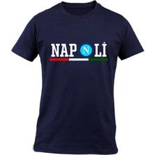 Ssc Napoli Baskılı Erkek Regular Pamuklu T-Shirt