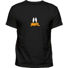 Duffy Dock Baskılı Siyah Erkek T-Shirt