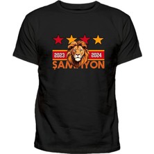 Şampiyon 2024 Baskılı Pamuklu Çocuk Tişört