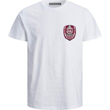 Cfr Cluj 1907 Kulüp Logo Baskılı Pamuklu Tshirt