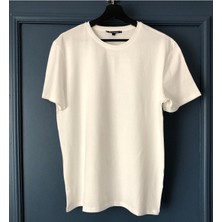 Ekru Erkek T-Shirt