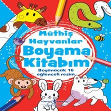 Müthiş Hayvanlar Boyama Kitabım