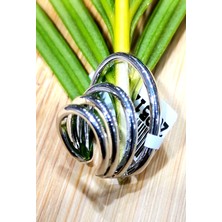 Monalisa Home Lüks Çelik Gümüş Renk Kıkırdak Küpe