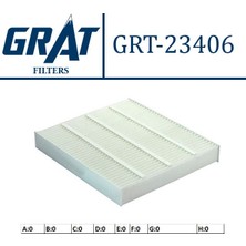 Kabın Fıltresı - (Honda Cıvıc 96/00 / Crv 97/01 Rover 400 96/00 Mıtsubıshı Lancer 09/ / Asx 09/ / Outlander 09/) Teklı