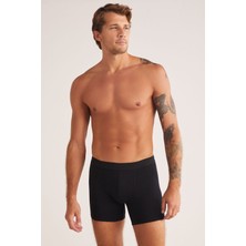 Iç Giyim Kom Ince Bel Davide Pamuklu Basic Erkek Boxer (4 Adet )