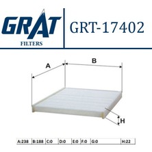 Kabın Fıltresı ( Ford Fıesta 08- Bmax 12- Courıer 14- )(Mazda 2 1.6 Mz-Cd 11-)