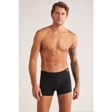 Iç Giyim Kom  (4 Adet) Andrea Modal Jakar Desenli Erkek Boxer