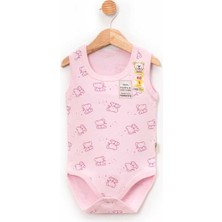 Unisex Kız Bebek Erkek Bebek 1/9 Ay %100 Pamuklu Kalın Askılı Çıtçıtlı Zıbın