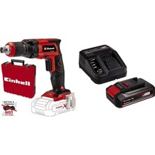 Te-Dy 18 Li- Solo, Akülü Alçıpan Vidalama ve Einhell 18V 2,5 Ah Pxc Starter Kit (Başlangıç Seti)