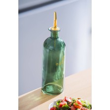 Acar 7939 Pierre Cam Yağdanlık 500 ml - Dark Green