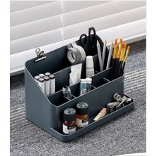 Woodhub Gri Makyaj ve Takı Organizer, Şık ve Pratik Saklama Çözümü