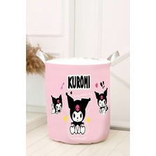 Pembe Üçlü Oyun ve Oda Düzenleyici Sepet Seti, Renkli ve Şık Tasarım