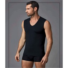 Iç Giyim  2'li Micro Modal Kolsuz V Yaka Atlet