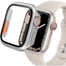 Cool Cold Ekran Koruyucu Kılıf+Cam Apple Watch Seri 10/42MM Uyumlu Ekran Koruyucu Kapak Değişimi Ultra Tampon