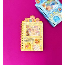Capybara Otomat Defter – Jetonlu Stickerlı Sevimli Defter