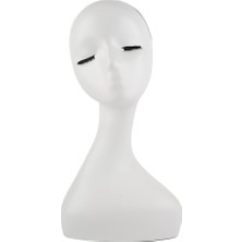 K&A Peruk Mankeni / Beyaz / 45 cm