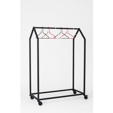 Cloth Siyah Metal Askılık