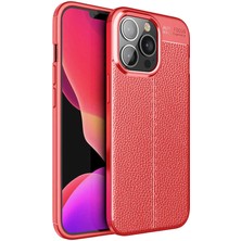 Sickossi iPhone 13 Pro Kılıf Scks Niss Silikon Kapak-Kırmızı