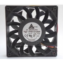 Delta FFB1212SH-S79V ,120X25MM 12VDC 140-CFM 3-Kablo Fan
