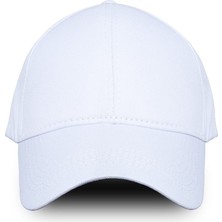 Beyaz Unisex Beyzbol Kep Şapka