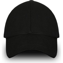 Siyah Unisex Beyzbol Kep Şapka