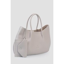 Bej Kadın Omuz Çantası IM576