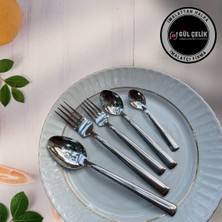 Kaveh 60 Parça Kaşık Çatal Seti Paslanmaz Çelik