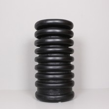 Mylamp Pelındı Siyah Mungur Sehpa 29X56 cm