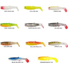Remixon Buster Shad 8cm Silikon Yem (7 Adet) Renk: Yellow Red