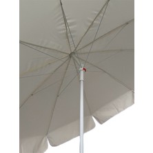 10 Telli Kalın Polyester Kumaşlı Balkon, Plaj Şemsiyesi (Bidon Hariç)