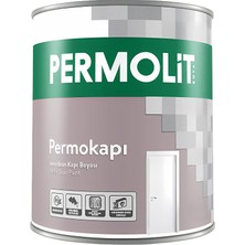 Permolit Permokapı Panel Kapı Boyası Beyaz 0,75LT - 2,5LT | Parlak Görünüm, Yüksek Örtücülük, Kolay Uygulama