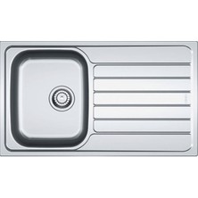 Franke Skx 611 Sağ Damlalıklı Spark Inox Tezgah Üstü Eviye