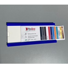 Okullara Özel 5'li Ortakokul Sınıf ve Kapı Isimlik-Pratik Kullanım Yapışkanlı Değişebilen