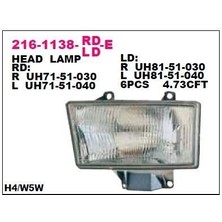 Mazda B2500 2000-2002 Ön Far Lamba Sağ Depo