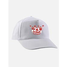 23 Nisan Baskılı Şapka - 23 Nisan Şapkası