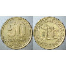 Banknoting Arjantin 50 Centavos 1994