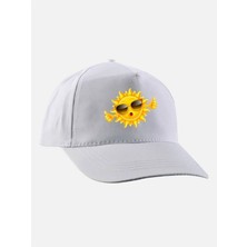 Güneş Baskılı Şapka - Güneşli Şapka