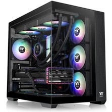 Thermaltake View 380 Siyah 4X120MM Argb Fanlı Back-Connect Destekli Midt Atx Kasa