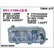 Renault Flash Ön Far Lamba Sağ Depo