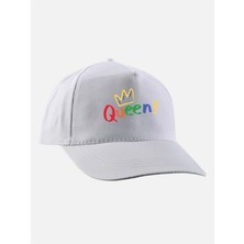 Queen Baskılı Şapka - Queen Şapkası - Kraliçe Şapkası