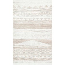 Hoom Rugs Samos Sms 06 Natural Yıkanabilir Çift Taraflı Pamuk Kilim