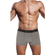 The Don Bambu Sport Erkek Boxer Gri Melanj