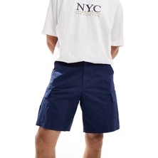 Nike Club Woven Chino Shorts Navy Erkek Dokuma Kanvas Günlük Şort Lacivert